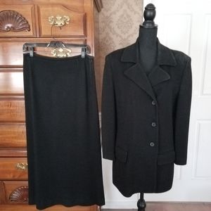 Vintage bloomingda Women's suit, long skirt jacket